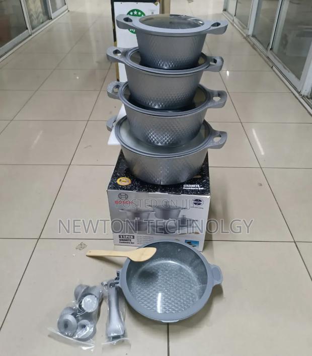 Bosch Cookware With Silicone Lid Cover 11pcs