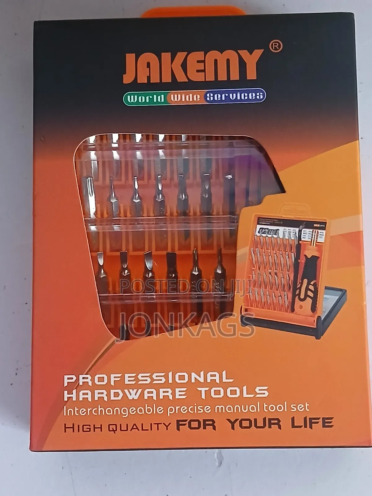 Jakemy 32-in-1 Interchangeable Precise Manual Tool Set.