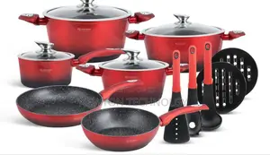 15 Pieces Edenburg Nonstick Cookware Set