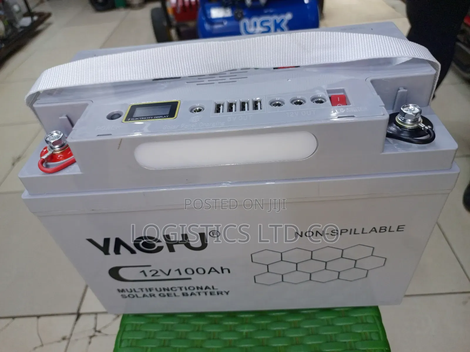 Yachu 12v-100ah Multifunctional Solar Gel Battery