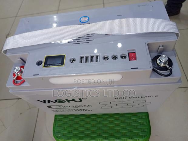 Yachu 12v-100ah Multifunctional Solar Gel Battery - thumbnail 2