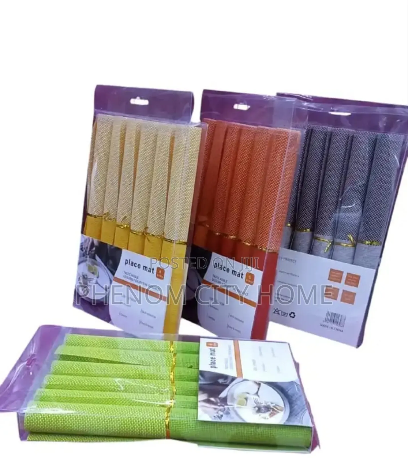 Modern PVC Tablemats Available