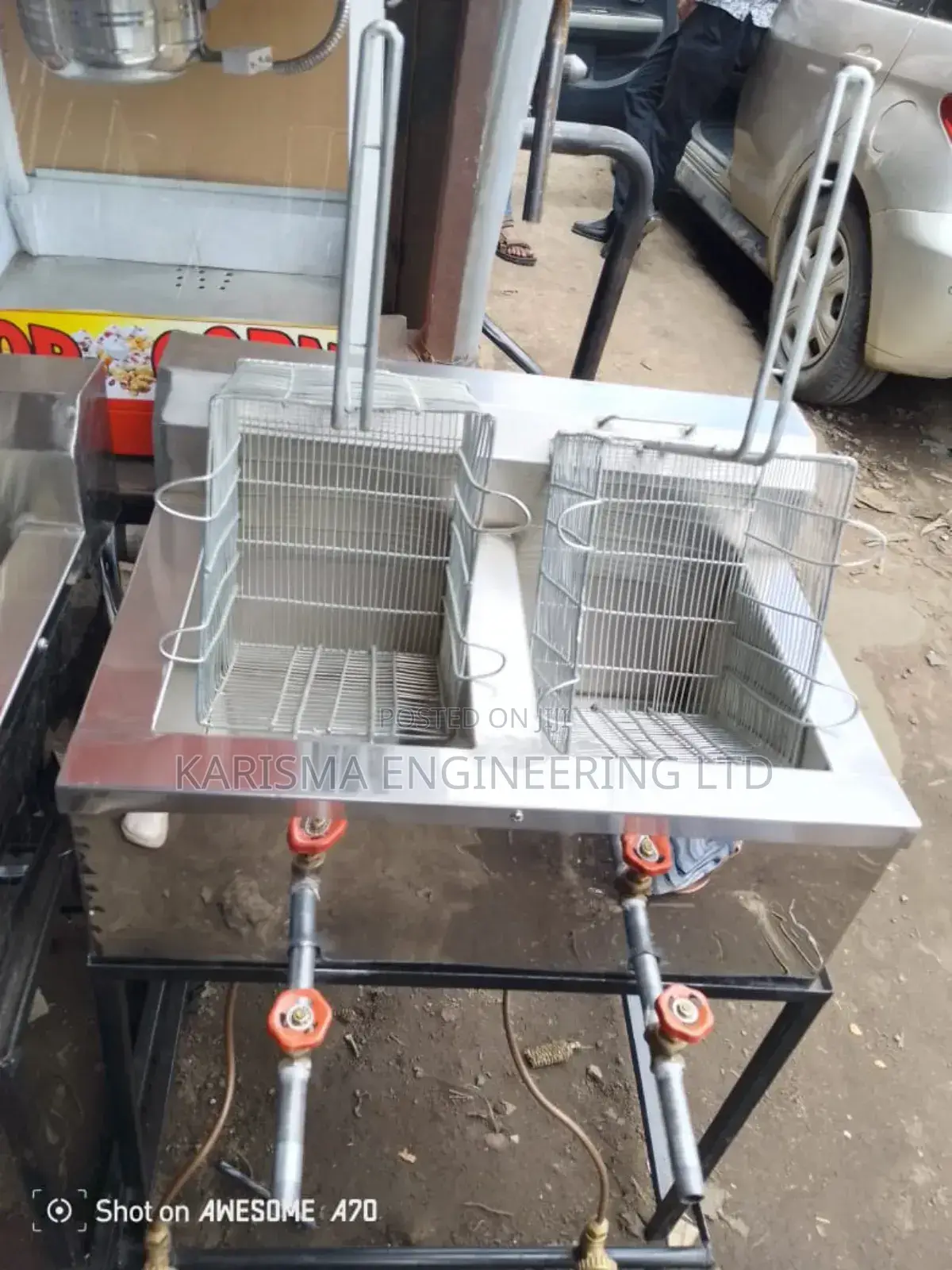 Gas Fryer 17by 17 Litres