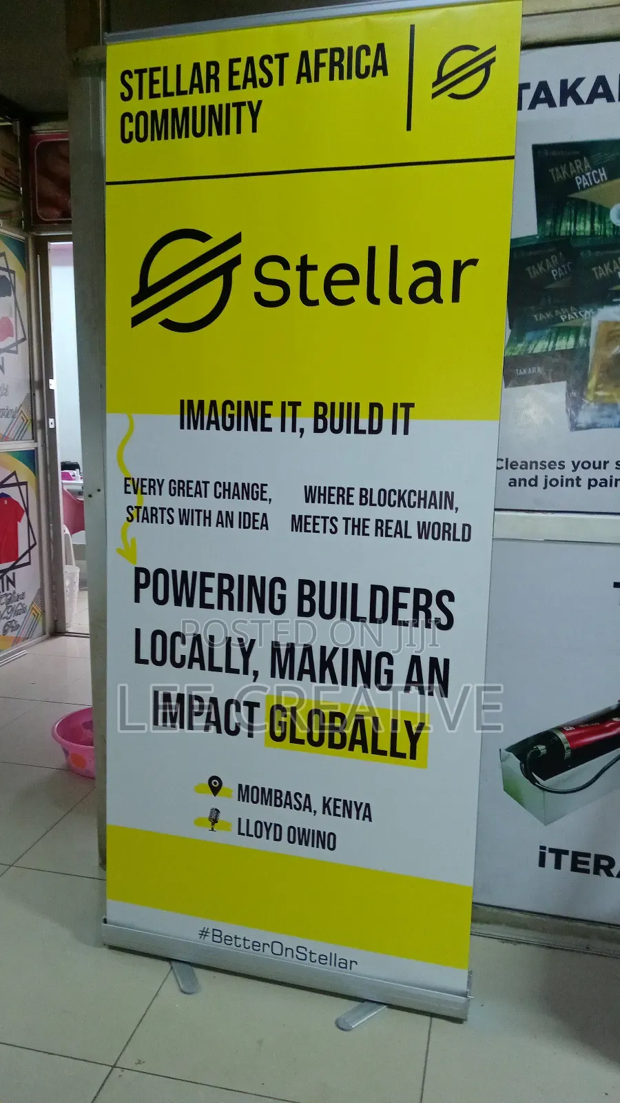 Branding (Rollup Banners, Wallmounts, Tear Drop Signages)