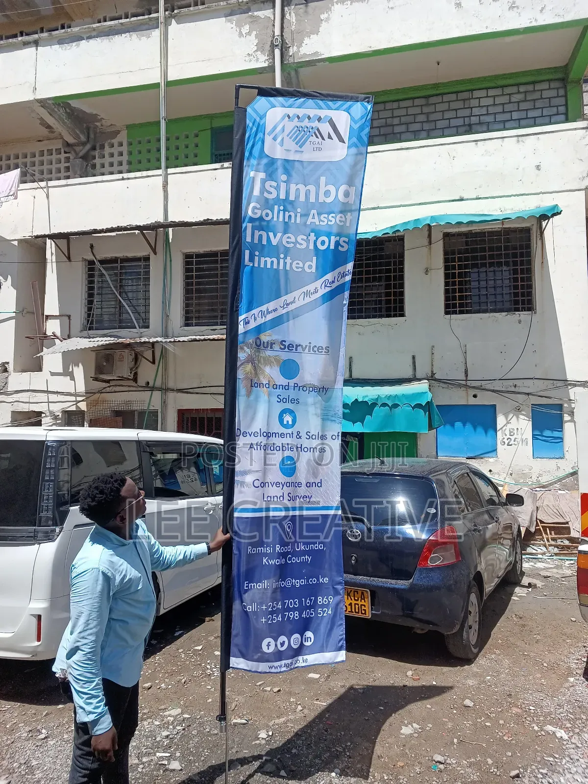 Branding (Rollup Banners, Wallmounts, Tear Drop Signages)