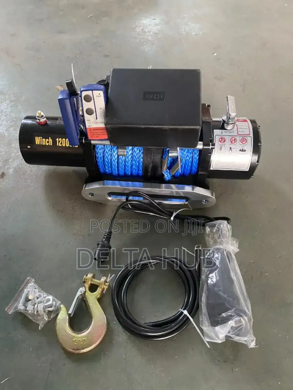 12000lb 4×4 Fully Frosted Electric Winch Wireless Remote