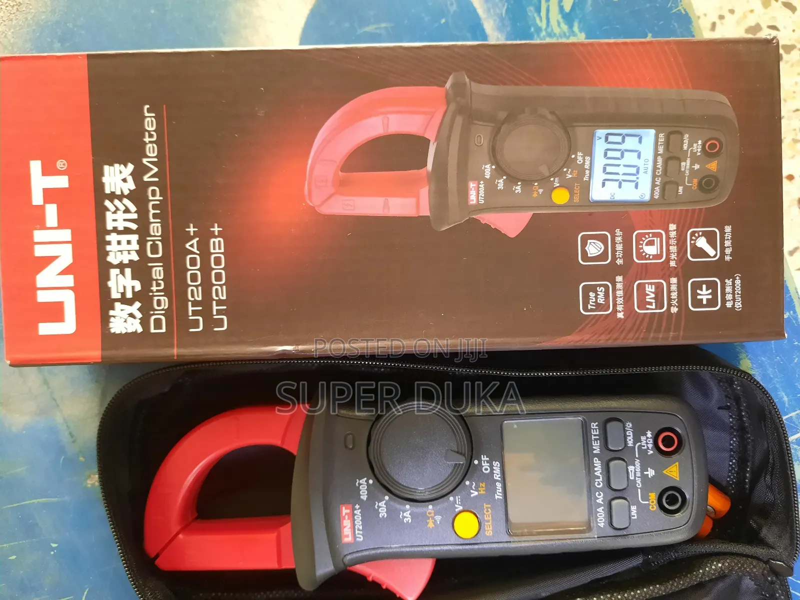 Uni-T Ut200a+ Digital Clamp Meter/Ammeter/Tong Tester