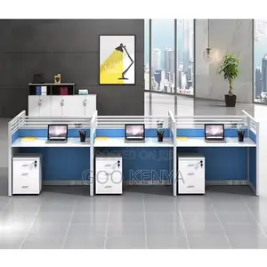Office Desk ; 6-Way Quality Modular Workstation Desk