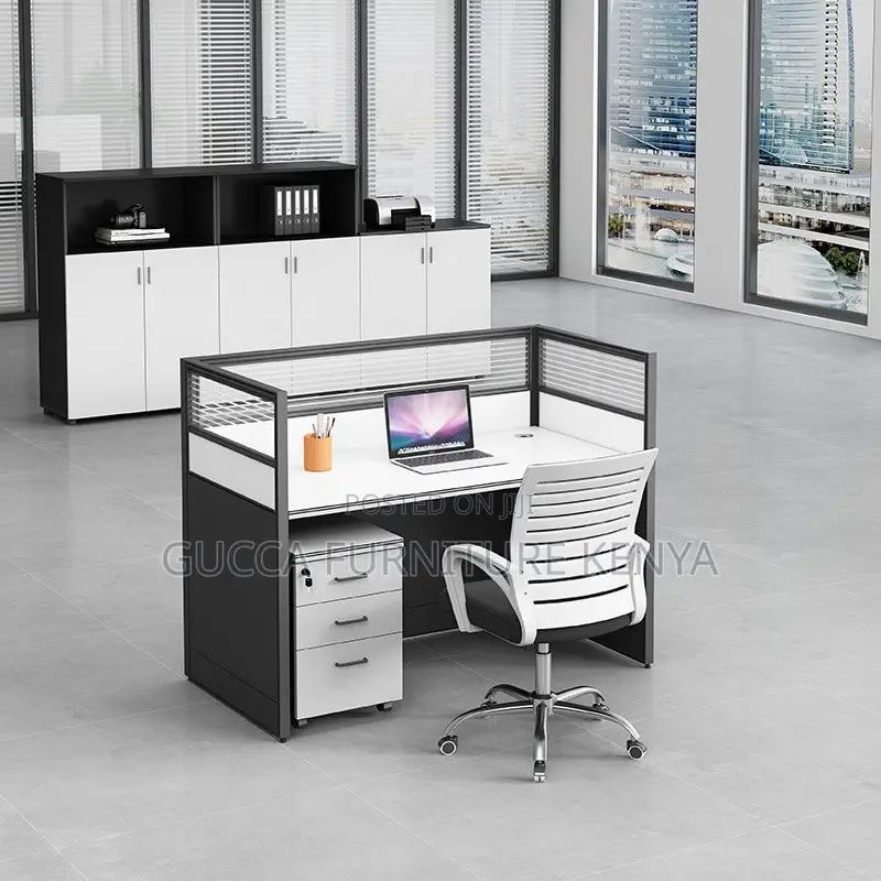 Workstations: Simple Single-Seater Workstation Furniture
