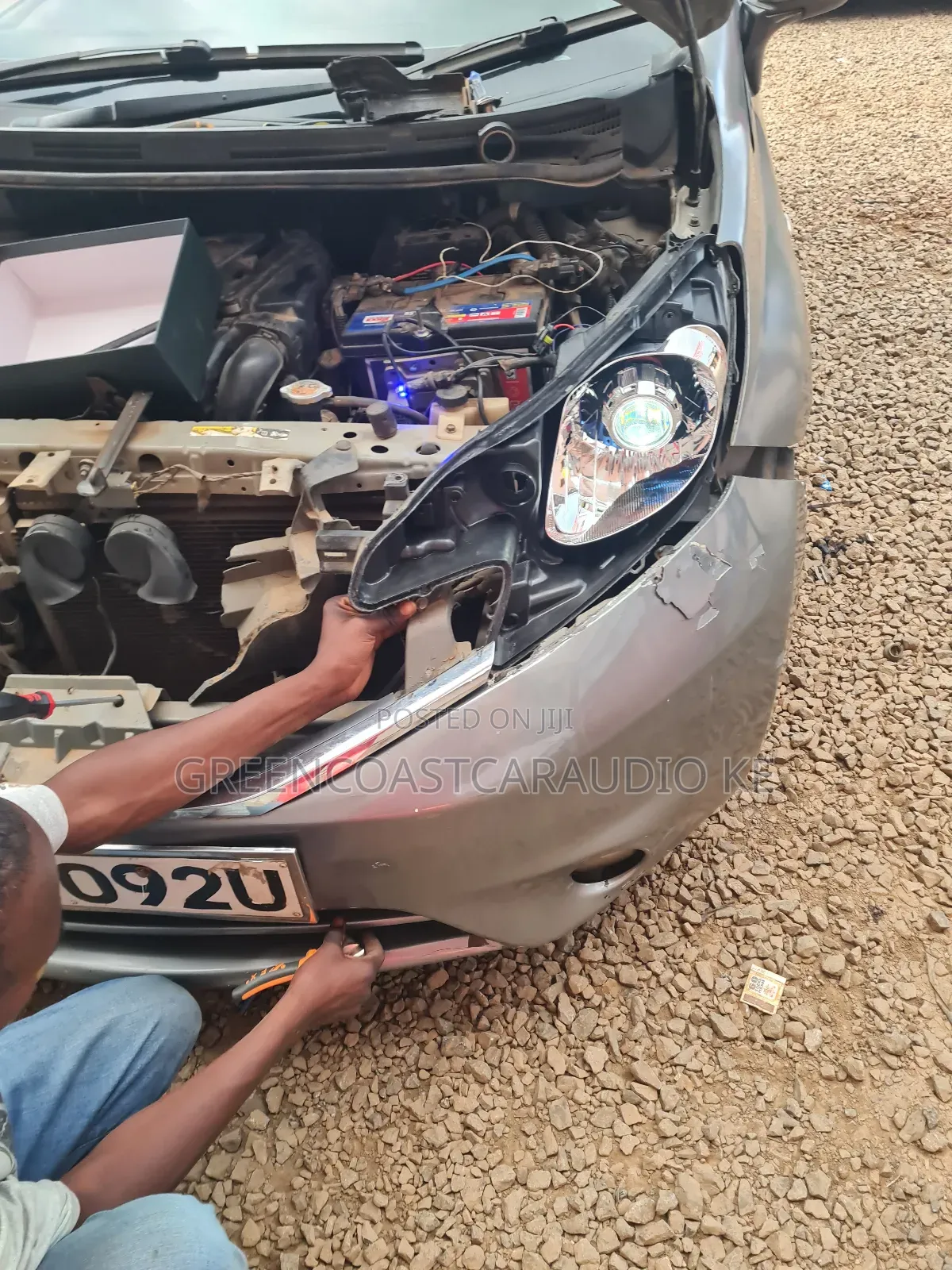Nissan Note Headlight Upgrade With Bi Led Projectors