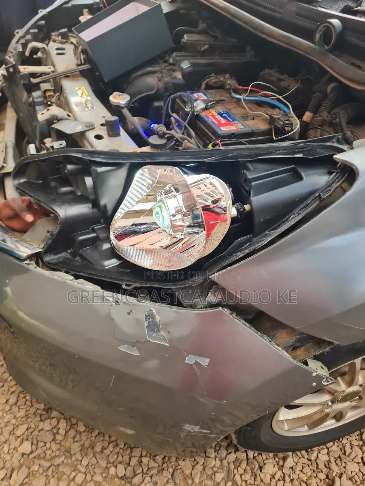 Nissan Note Headlight Upgrade With Bi Led Projectors