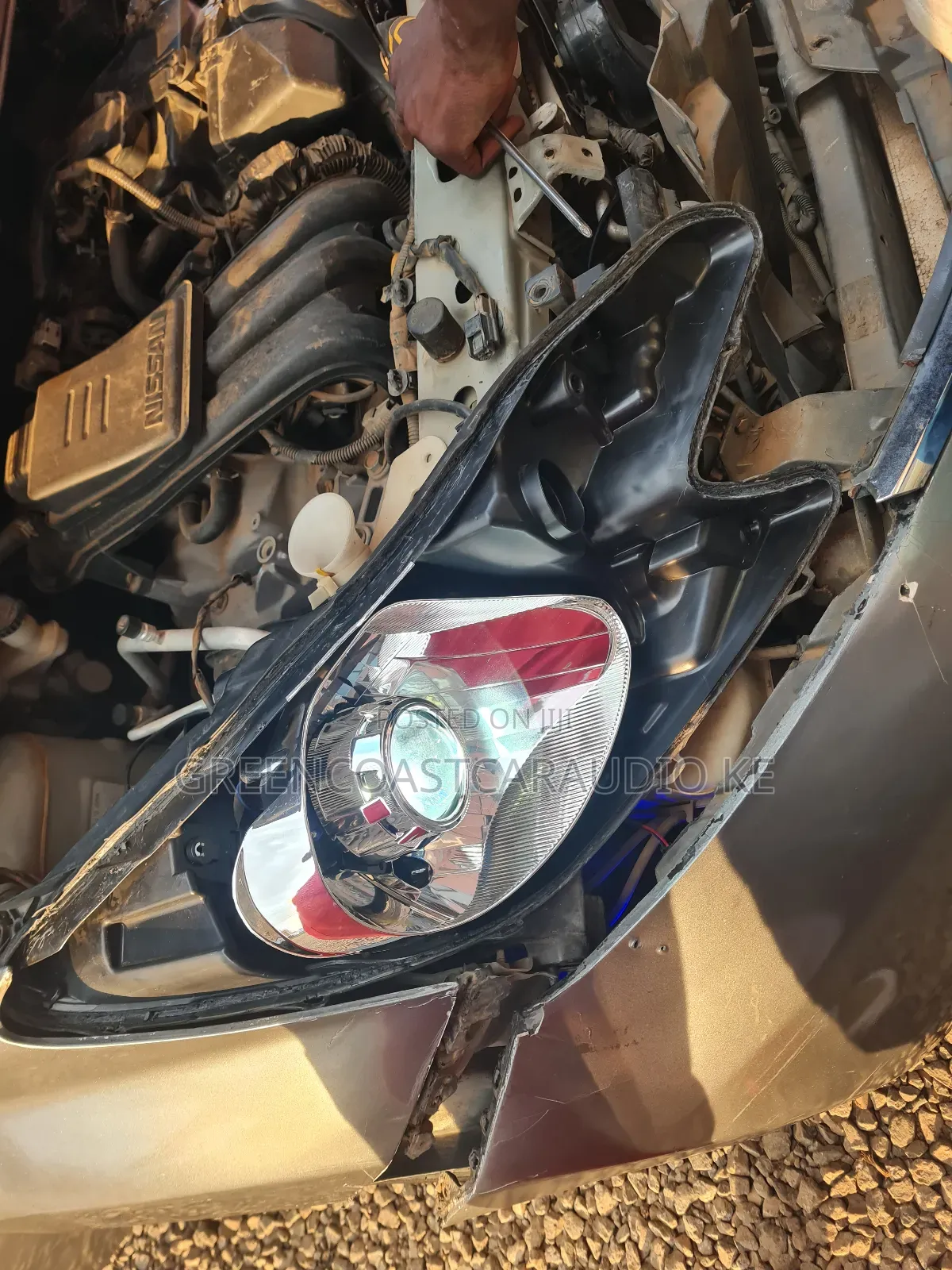 Nissan Note Headlight Upgrade With Bi Led Projectors