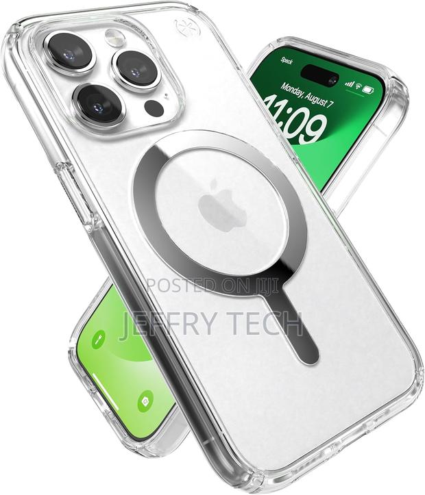 Speck Clear iPhone 15 Pro Case - Built for Magsafe - main view