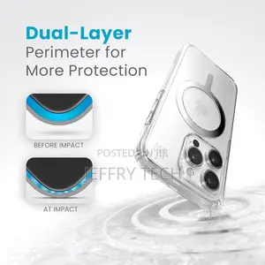 Speck Clear iPhone 15 Pro Case - Built for Magsafe