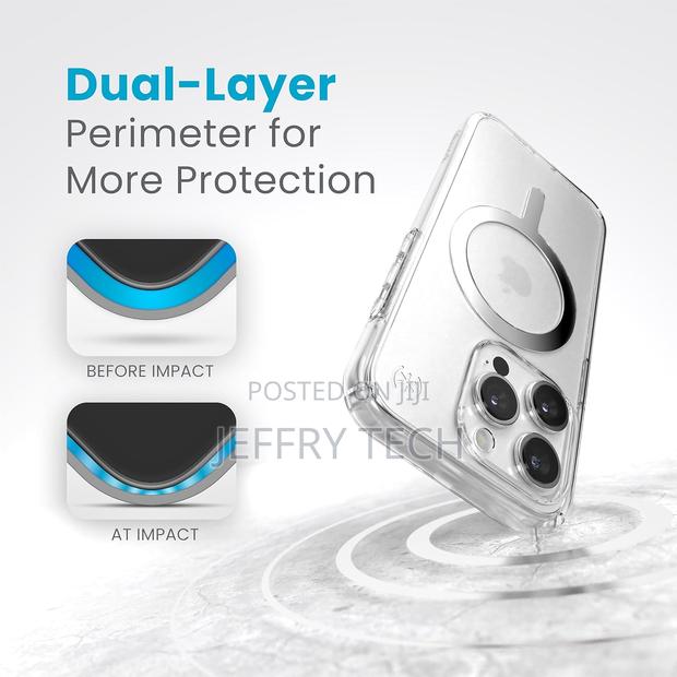 Speck Clear iPhone 15 Pro Case - Built for Magsafe - thumbnail 2