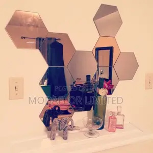 Bold Décor Made Simple With Hexagon Acrylic Mirrors