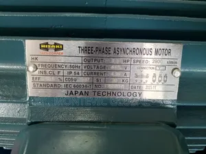 Hisaki 3phase Motor 3hp