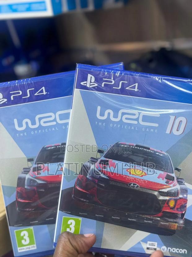 WRC 10 Ps4 Video Game - main view