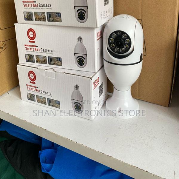 Bulb Surveillance Cam – 360° E27, Ir Night Vision V380 Pro