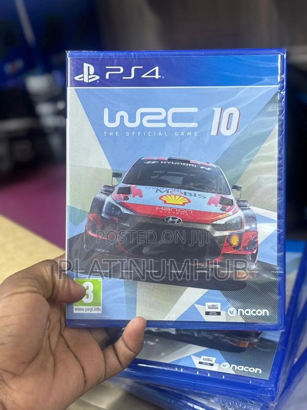 WRC 10 Playstation 4game - main view