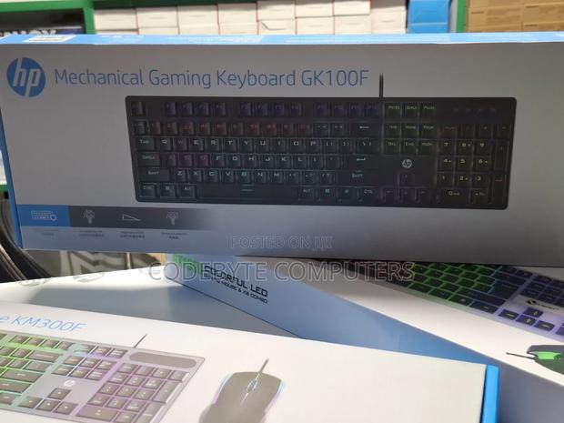 Hp Gaming Keyboard Mechanical Gk100f Wired - thumbnail 2