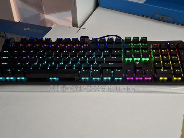 Hp Gaming Keyboard Mechanical Gk100f Wired - main view