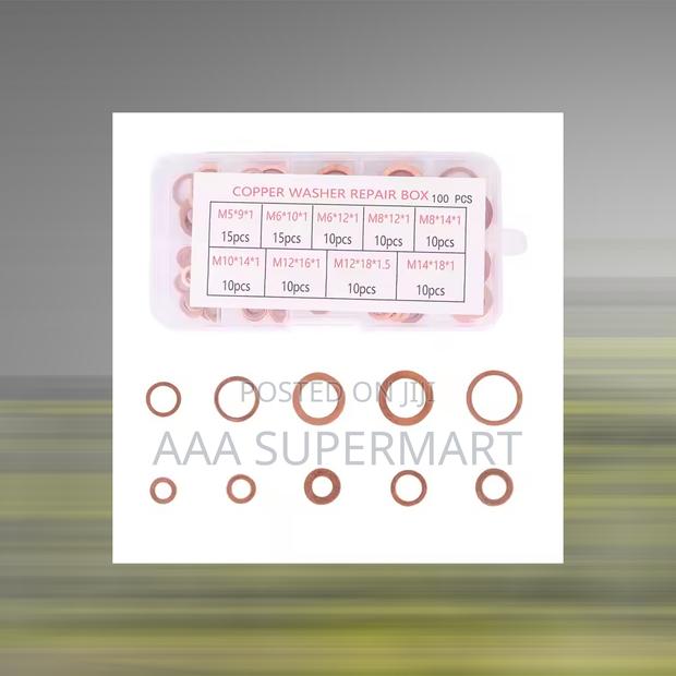 Copper Washer Set 100pcs - main view