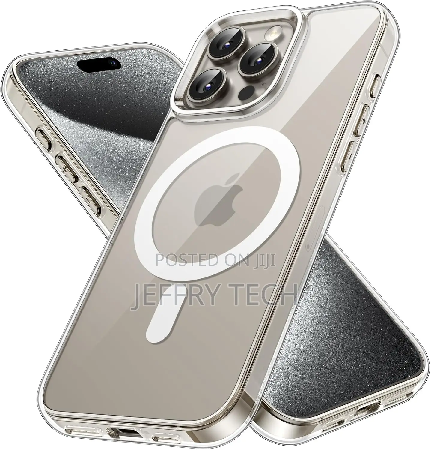 Jetech Magnetic Case for iPhone 15 Pro 6.1-Inch With Magsafe
