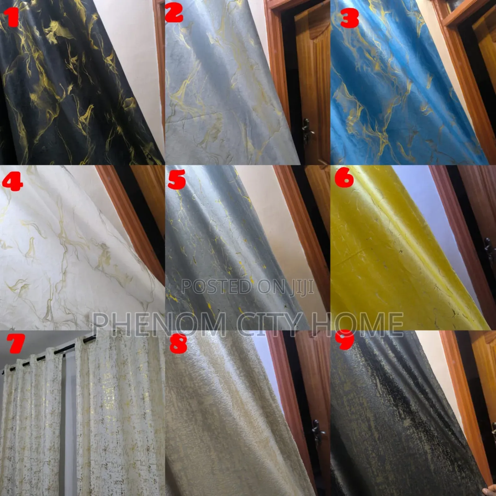 2 Pc Curtains Set Available