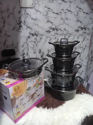Granite 10pcs Cookware Set (Bosch)