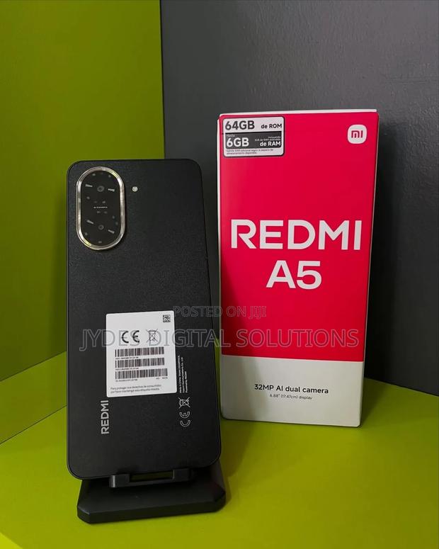 New Xiaomi Redmi A5 4G 128 GB Black - thumbnail 3