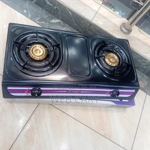 Zaryt 2-Burner Stainless Steel Gas Cooker