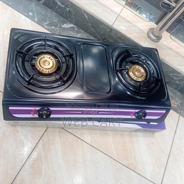 Zaryt 2-Burner Stainless Steel Gas Cooker