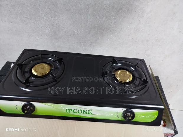 Ipcone Black 2 Burner Tabletop Gas Cookers