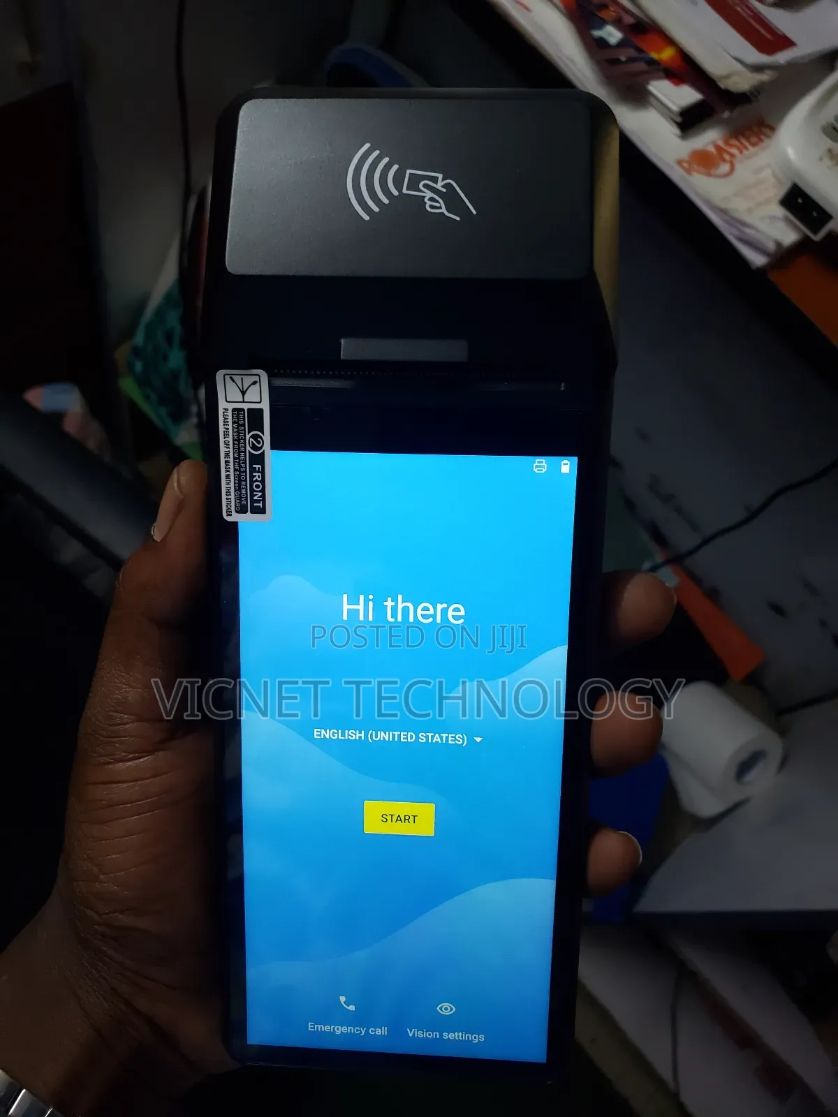 Etims Touch Screen Payment PDQ Point of Sale