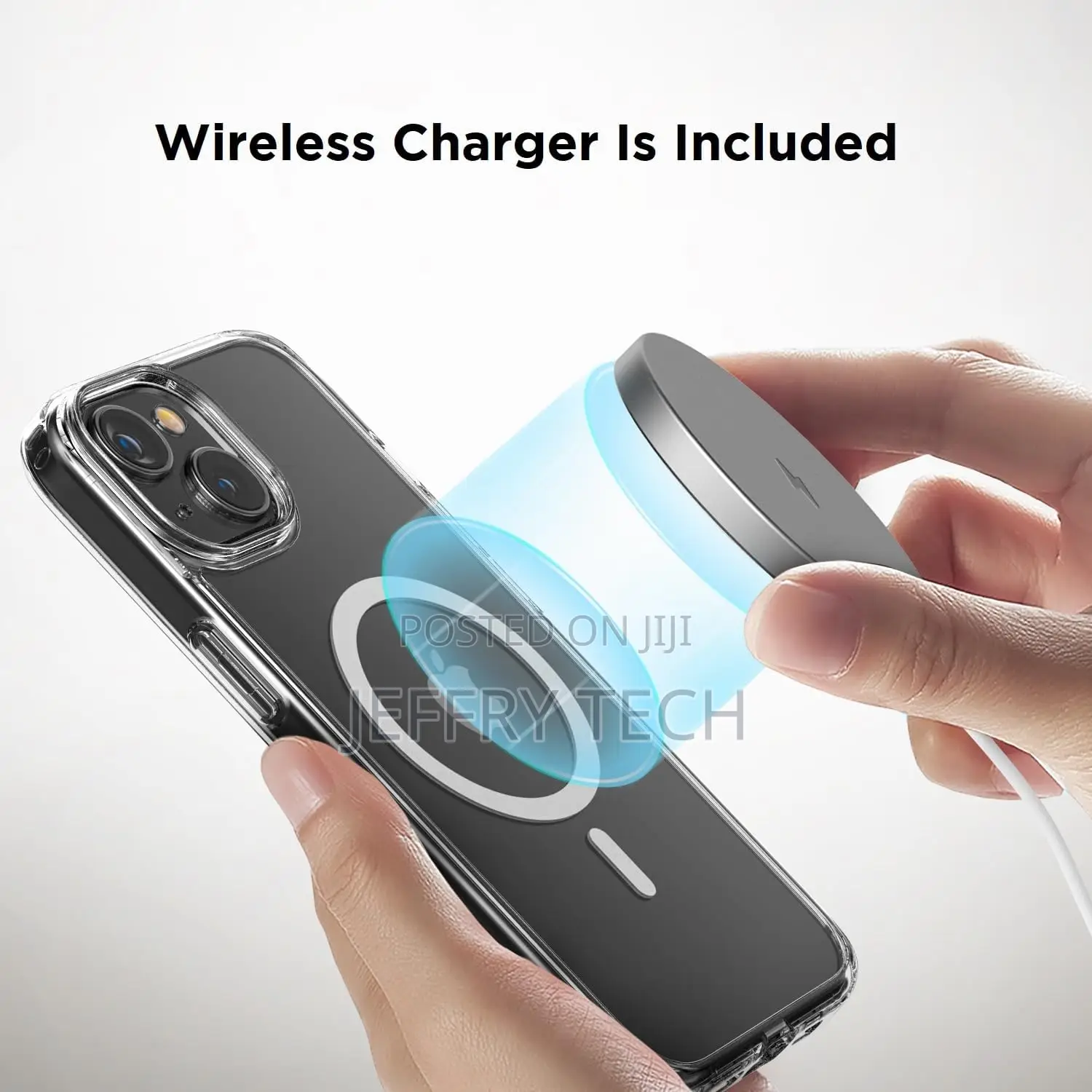 Encased Clear Magsafe Case With for iPhone 15 Plus