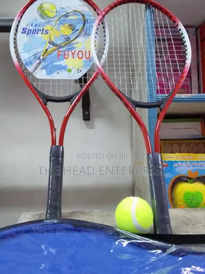Badminton Racket*2 With a Tennis Ball Brandnew