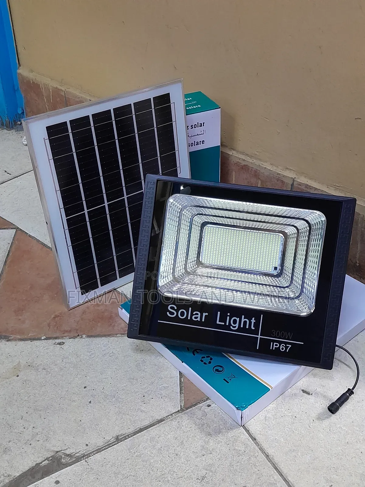 All Weather Solar Flood Light 300 Watts