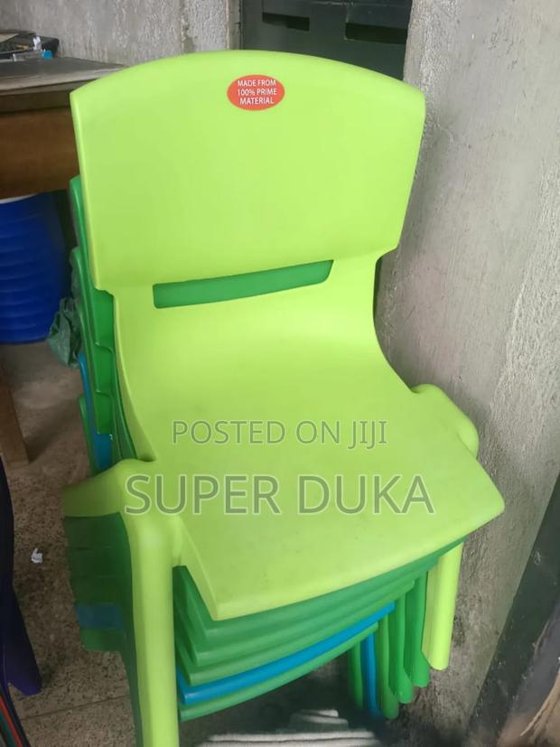 Nursery Plastic Chair.Designed for Durability and Stability - main view