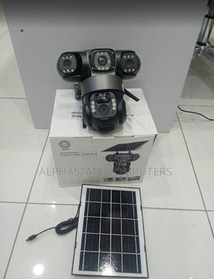 4g Simcard Solar V380 Tripple Lens 4g Simcard PTZ Camera