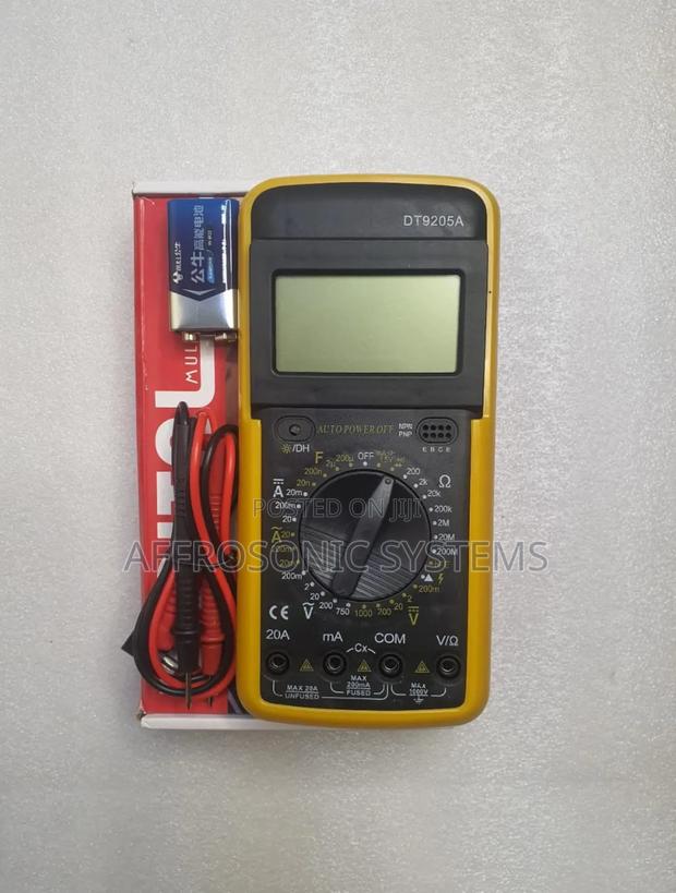 Digital Multimeter - main view