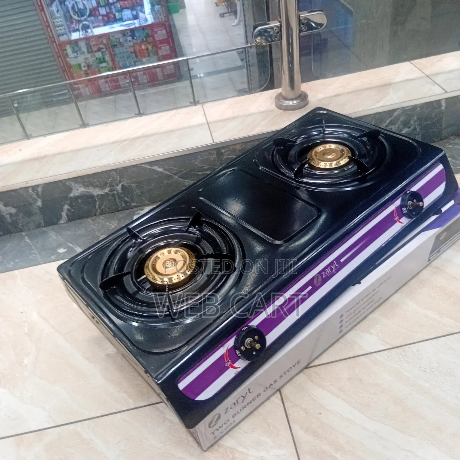 Zaryt Table Top 2-Burner Cooker – Stainless