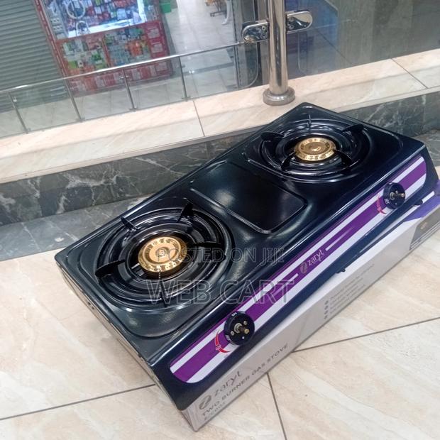 Zaryt Table Top 2-Burner Cooker – Stainless - main view