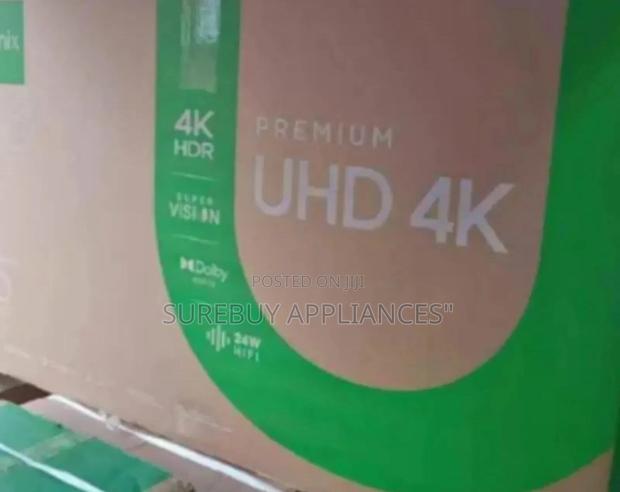 Syinix 55′′ Frameless Ultra Hd Android Tv, Netflix,
