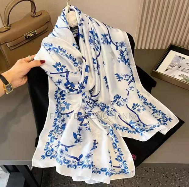 Beautiful Blue Scarf - main view