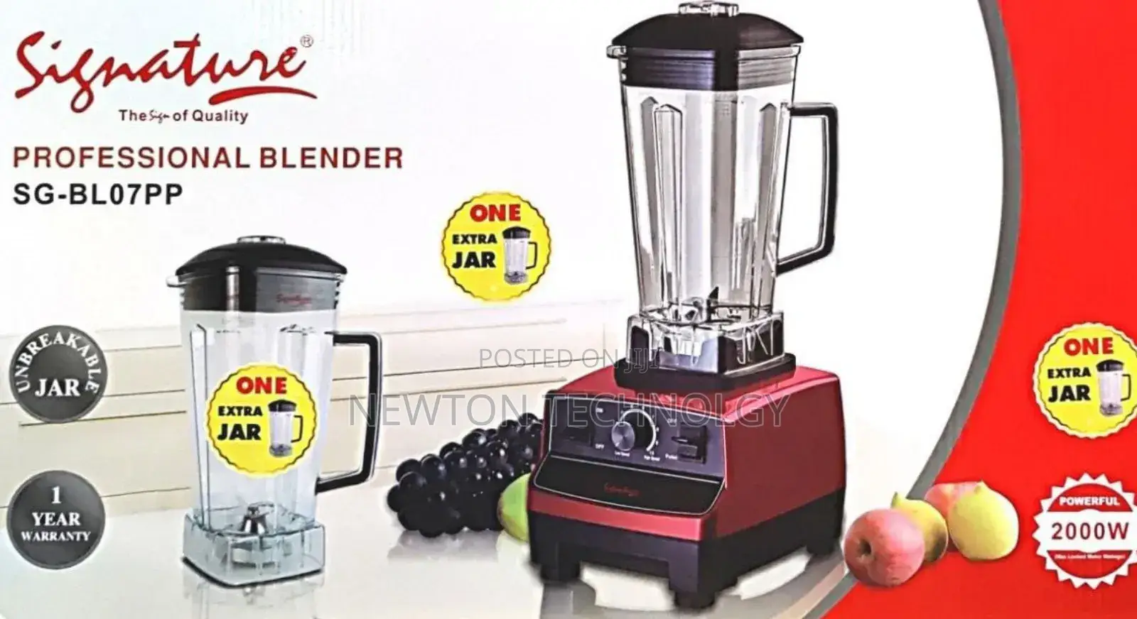 Signature Heavy Duty Commercial Blender