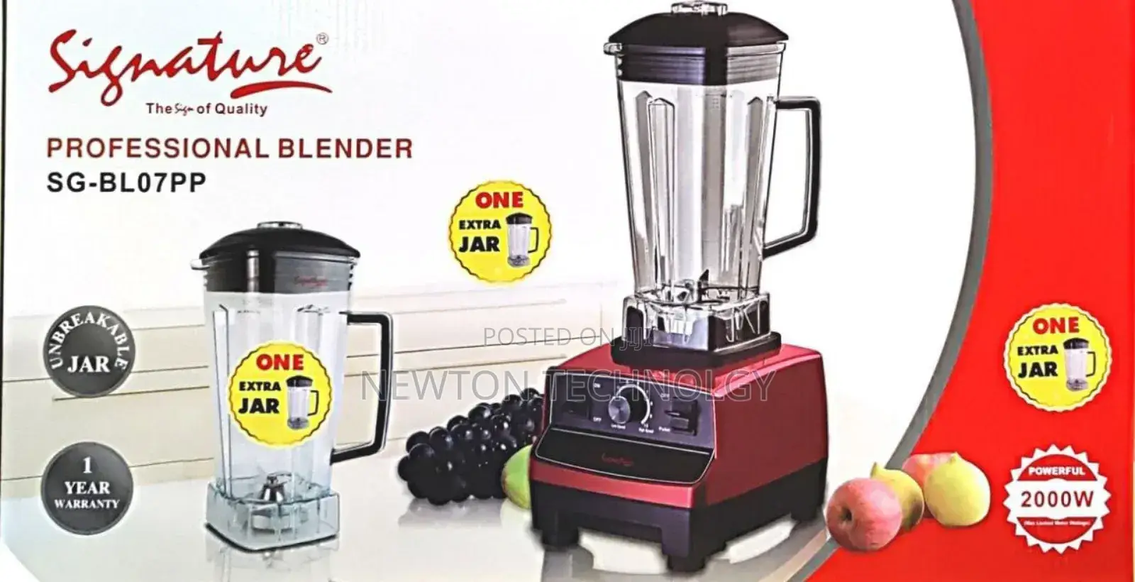 18000 Wattss 2 in 1 Signature Heavy Duty Commercial Blende