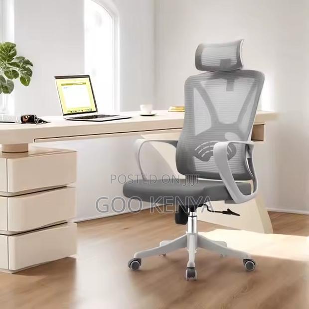 Office Chair ; Orthopedic High -Back Executive Office Chair - thumbnail 3
