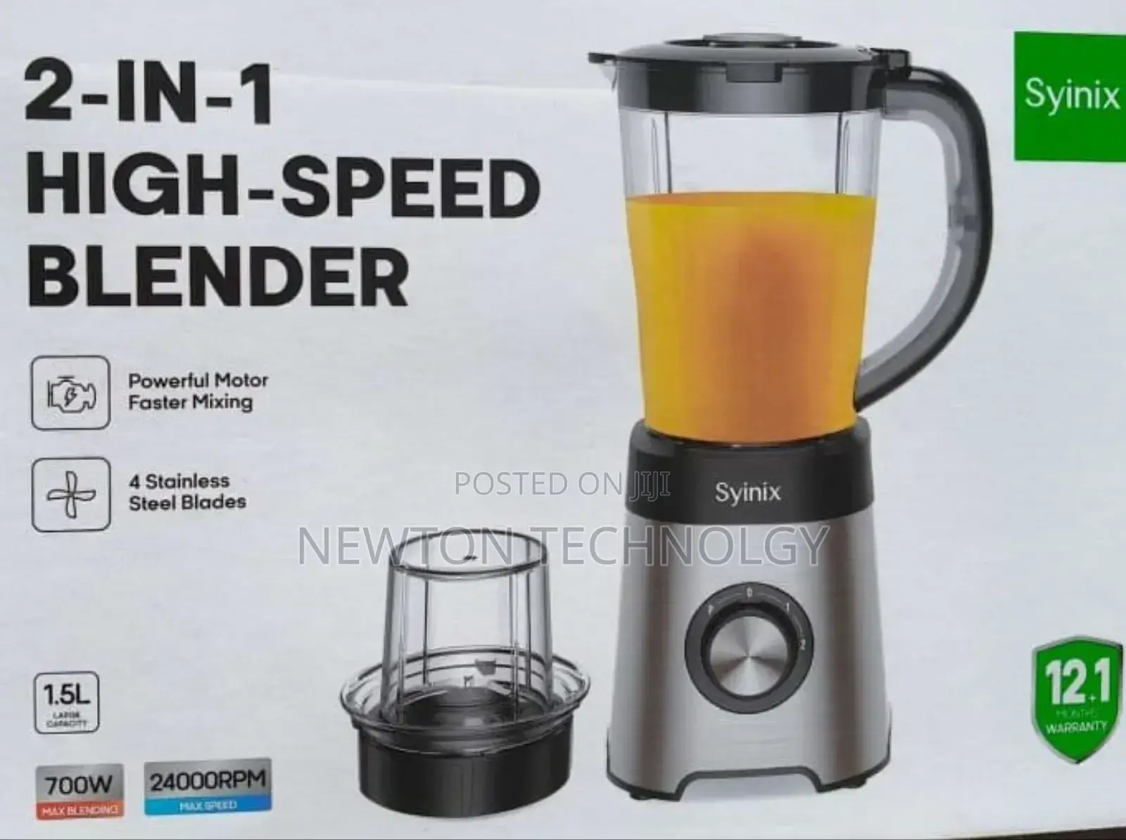 Syinix 2in1blender
