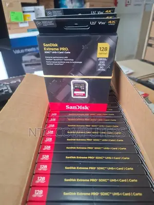 Sandisk Extreme Pro 128gb SDXC Uhs-I Card 200 MBPS